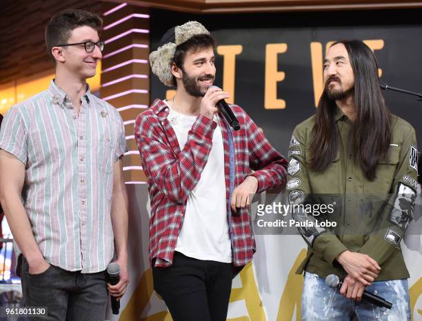 Steve Aoki, AJR and Lil Yachty perform live on "Good Morning America," Wednesday, May 23 airing on the Walt Disney Television via Getty Images...