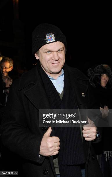 Actor John C. Reilly attends the "Extra Man" dinner on January 25, 2010 in Park City, Utah.