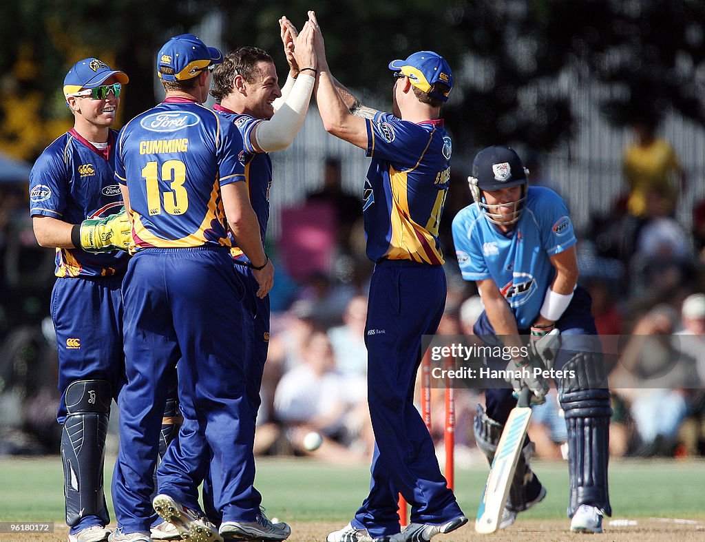 HRV Cup Twenty20 - Auckland Aces v Otago Volts