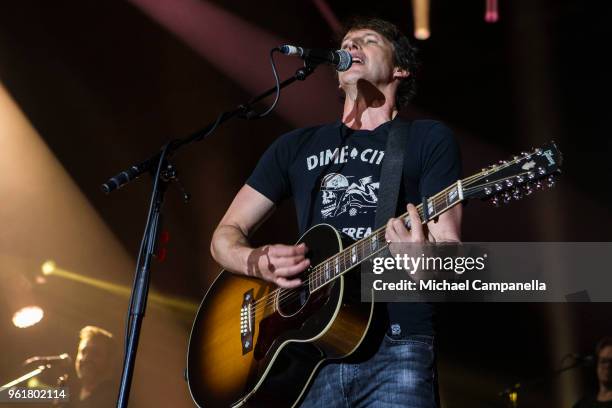 James Blunt performs during his "The Afterlove" Tour at the Annexet on May 23, 2018 in Stockholm, Sweden.