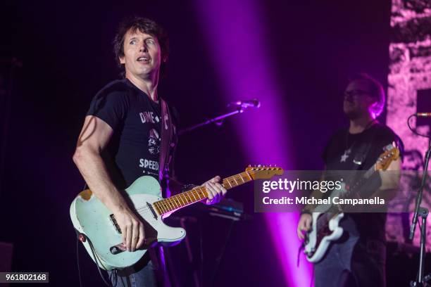 James Blunt performs during his "The Afterlove" Tour at the Annexet on May 23, 2018 in Stockholm, Sweden.