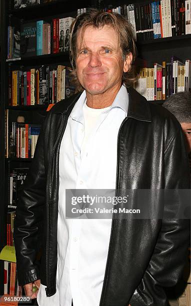 Nels Van Patten attends the book signing for actor Dick Van Patten's book "Eighty Is Not Enough" at Book Soup on January 25, 2010 in Los Angeles,...