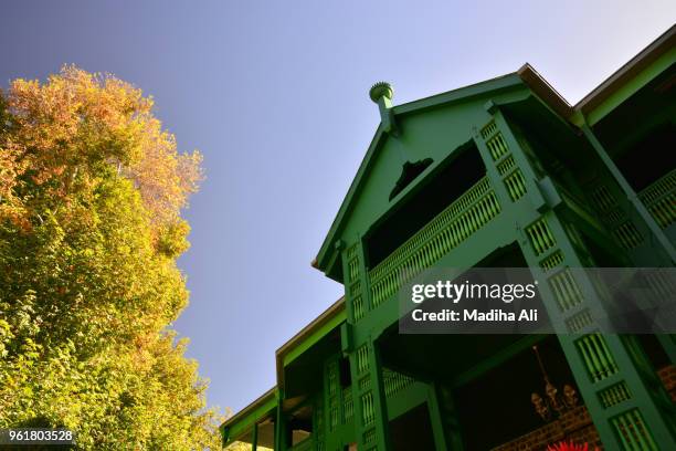 quaid's residency in ziarat, balochistan, quetta - fatima jinnah imagens e fotografias de stock