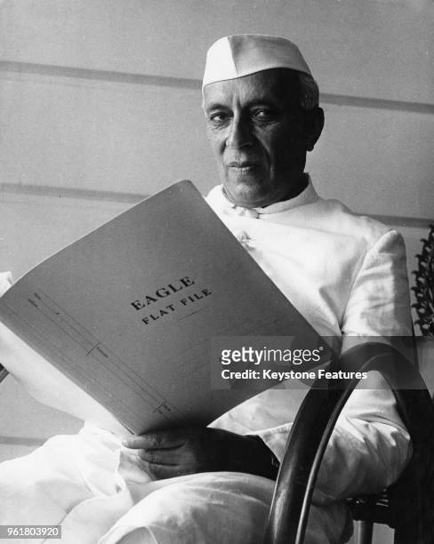 Jawaharlal Nehru , Prime Minister of India, 1958.