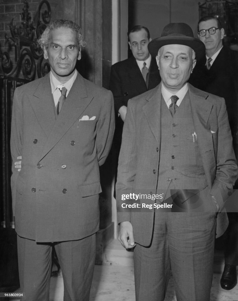 Krishna Menon And Nehru