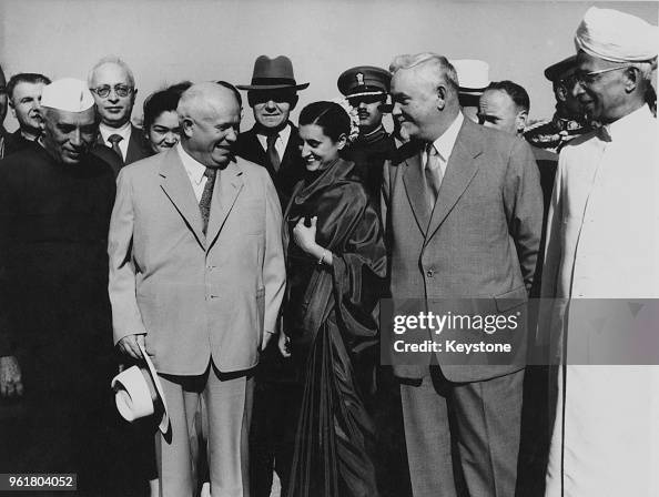 bulganin and khrushchev visit to india