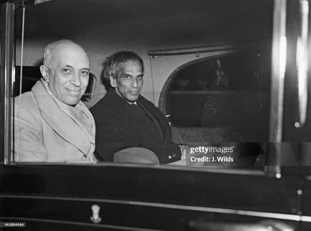 Krishna Menon And Nehru