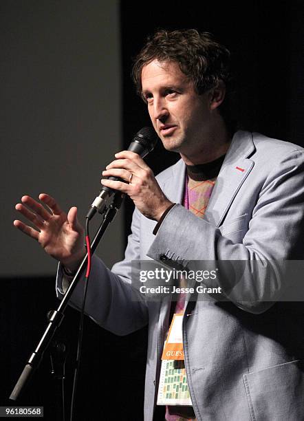 Sundance Film Festival Director of programming Trevor Groth attends the "Skateland" premiere during the 2010 Sundance Film Festival at Racquet Club...