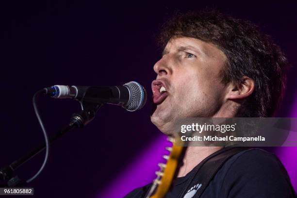 James Blunt performs during his "The Afterlove" Tour at the Annexet on May 23, 2018 in Stockholm, Sweden.