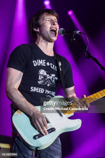 James Blunt performs during his "The Afterlove" Tour at the Annexet on May 23, 2018 in Stockholm, Sweden.