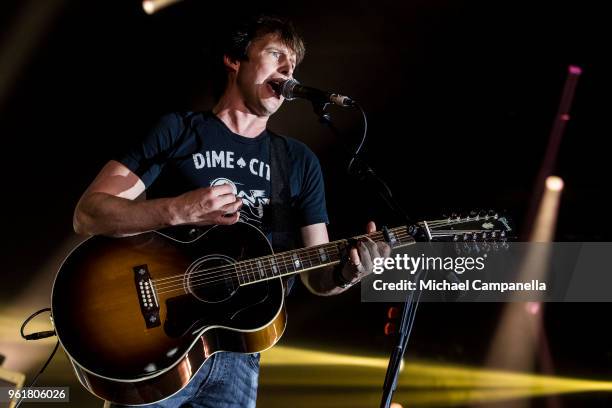 James Blunt performs during his "The Afterlove" Tour at the Annexet on May 23, 2018 in Stockholm, Sweden.