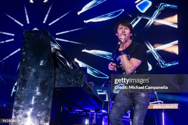 James Blunt performs during his "The Afterlove" Tour at the Annexet on May 23, 2018 in Stockholm, Sweden.