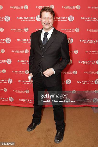 Actor Steve Cochrane attends the "Grown Up Movie Star" premiere during the 2010 Sundance Film Festival at Egyptian Theatre on January 25, 2010 in...
