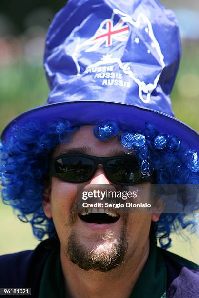 Australians celebrate Australia Day during the Backyard BBQ at Hyde Park on January 26, 2010 in Sydney, Australia. Australia Day, formerly known as...