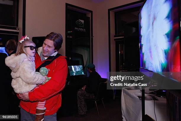 General view of atmosphere at the Film Utah Magazine launch party at Main Event Red Carpet Lounge & Green Suite during the 2010 Sundance Film...