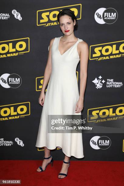 Phoebe Waller-Bridge attends special BFI screening of 'Solo: A Star Wars Story' to celebrate the film's BFI Film Academy trainees at BFI Southbank on...