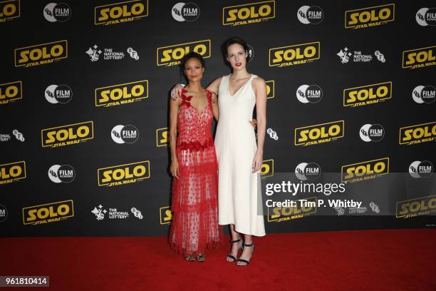 Thandie Newton and Phoebe Waller-Bridge attend special BFI screening of 'Solo: A Star Wars Story' to celebrate the film's BFI Film Academy trainees...