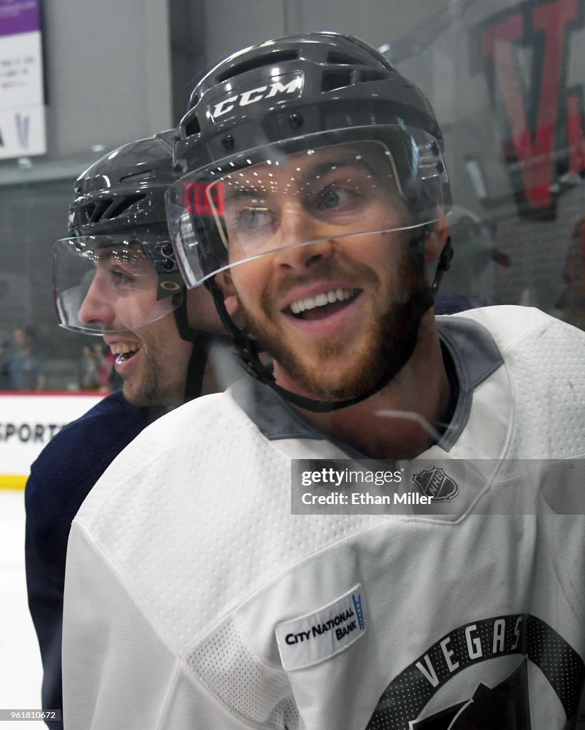 Vegas Golden Knights Hold First Practice Since Winning Western Conference Finals