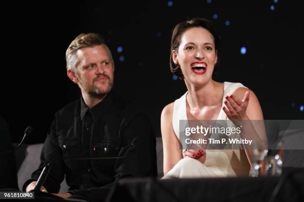 Director of the BFI Film Fund, Ben Roberts and Phoebe Waller-Bridge attend special BFI screening of 'Solo: A Star Wars Story' to celebrate the film's...