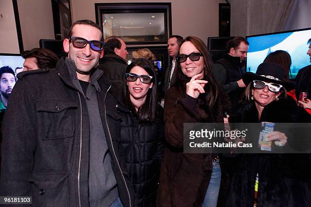 Guests attend the Film Utah Magazine launch party at Main Event Red Carpet Lounge & Green Suite during the 2010 Sundance Film Festival on January 25,...