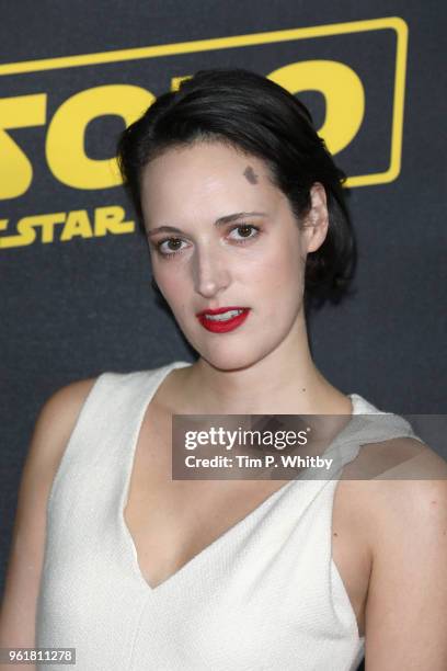 Phoebe Waller-Bridge attends special BFI screening of 'Solo: A Star Wars Story' to celebrate the film's BFI Film Academy trainees at BFI Southbank on...