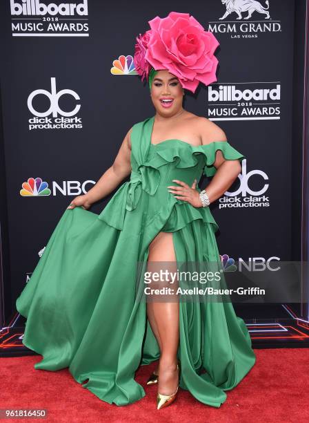 Influencer Patrick Starrr attends the 2018 Billboard Music Awards at MGM Grand Garden Arena on May 20, 2018 in Las Vegas, Nevada.
