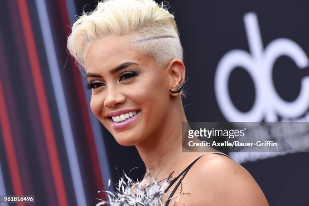 Personality Sibley Scoles attends the 2018 Billboard Music Awards at MGM Grand Garden Arena on May 20, 2018 in Las Vegas, Nevada.