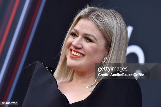 Host Kelly Clarkson attends the 2018 Billboard Music Awards at MGM Grand Garden Arena on May 20, 2018 in Las Vegas, Nevada.