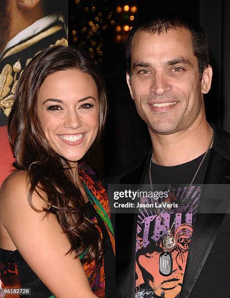 Actress Jana Kramer and actor Johnathon Schaech attend the premiere of "The Young Victoria" at Pacific Theatre at The Grove on December 3, 2009 in...