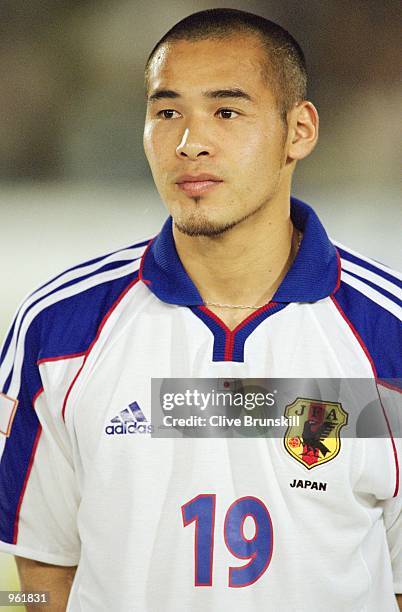 Portrait of Naohiro Takahara of Japan before the International Friendly match against Spain at the El Arcangel Stadium in Cordoba, Spain. Spain won...