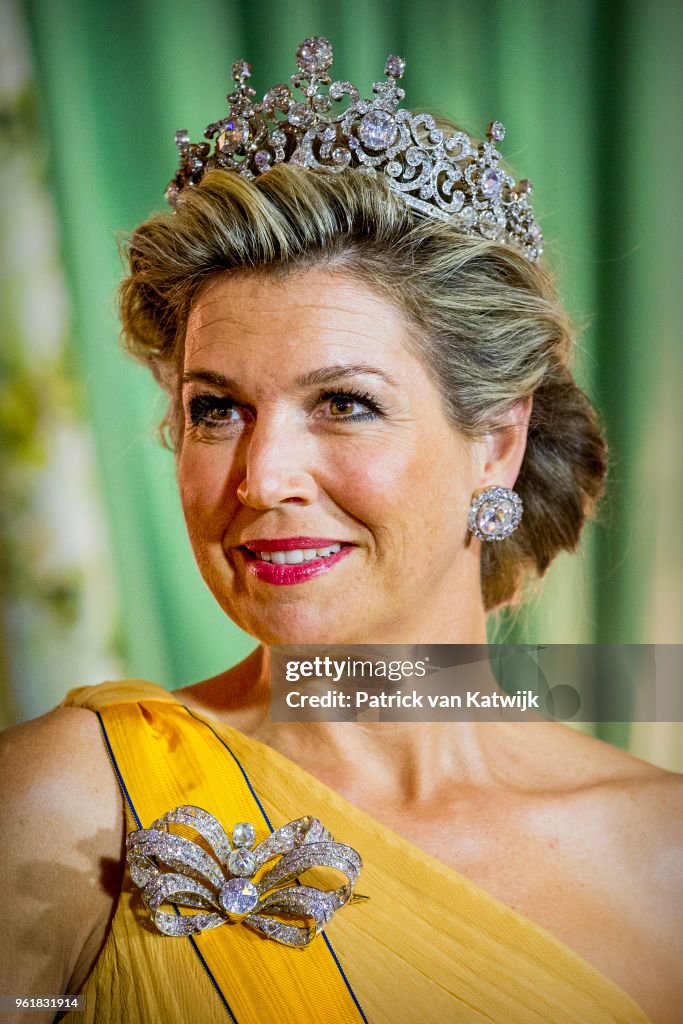 King And Queen Of The Netherlands Visit Luxembourg : Day One