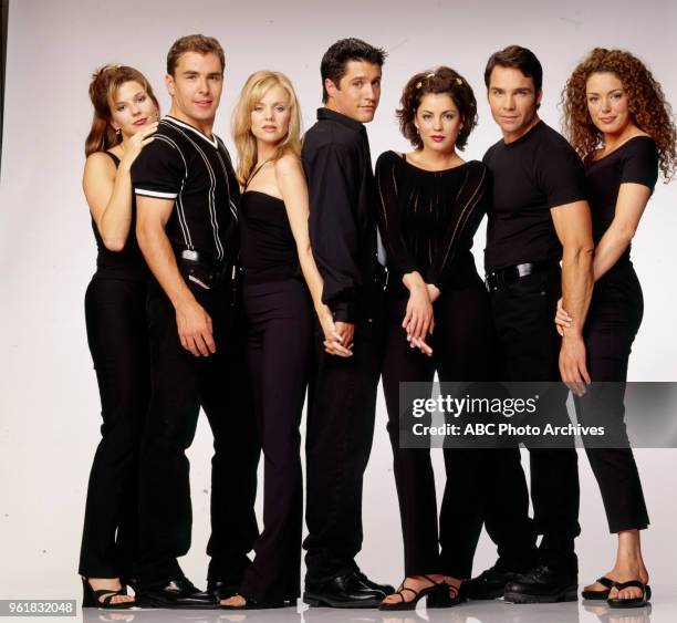 Jennifer Hammon, Nolan North, Sarah Aldrich, Michael Dietz, Julie Pinson, Jay Pickett, Lisa Ann Hadley promotional photo for 'Port Charles'.