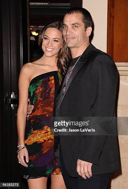 Actress Jana Kramer and actor Johnathon Schaech attend the premiere of "The Young Victoria" at Pacific Theatre at The Grove on December 3, 2009 in...