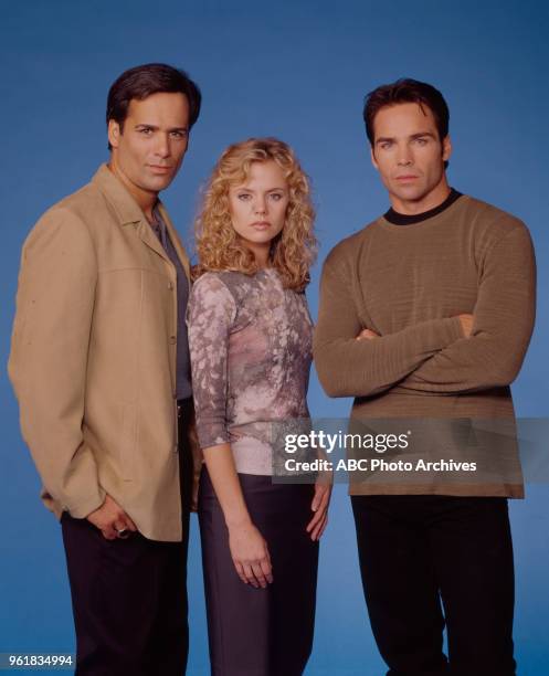 Christopher Halsted, Sarah Aldrich, Jay Pickett promotional photo for 'Port Charles'.