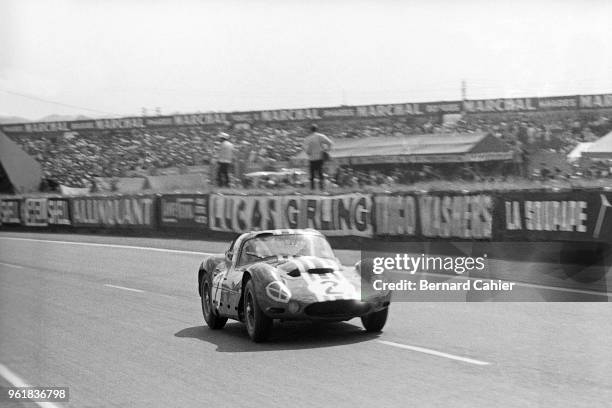 Lloyd 'Lucky' Casner, Maserati Tipo 151/3, 24 Hours of Le Mans, Le Mans, 16 June 1963.