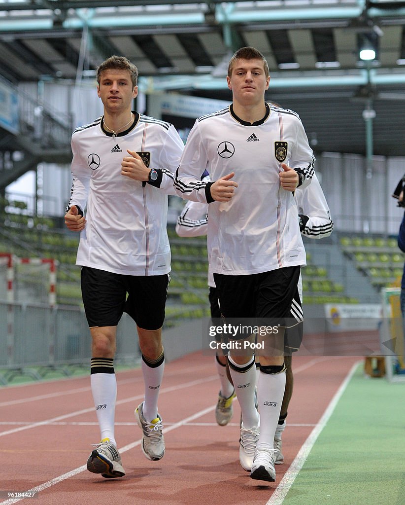 Germany - Press Conference & Fitness Test