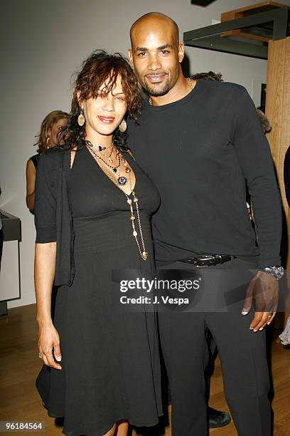 Nicole Ari Parker and Boris Kodjoe