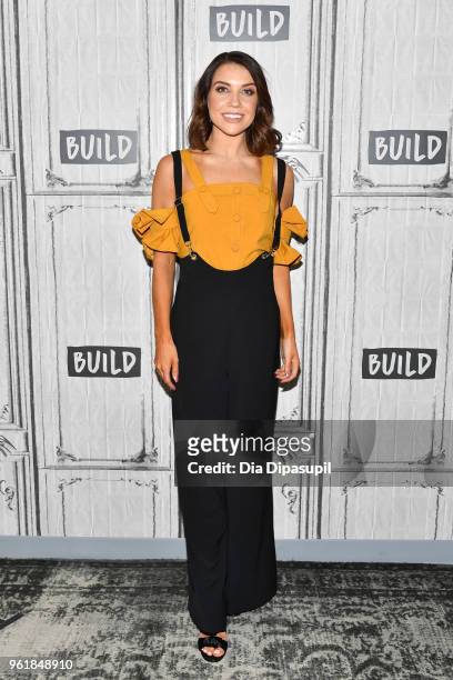 Jenna Johnson visits the Build Series to discuss 'Dancing with The Stars: Athletes' at Build Studio on May 23, 2018 in New York City.