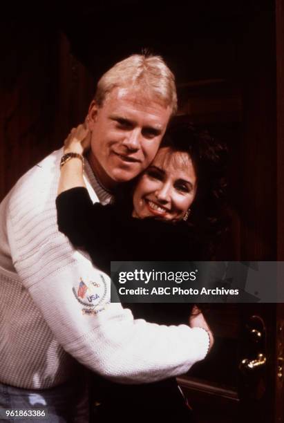 Boomer Esiason, Susan Lucci appearing on Disney General Entertainment Content via Getty Images's 'All My Children'.