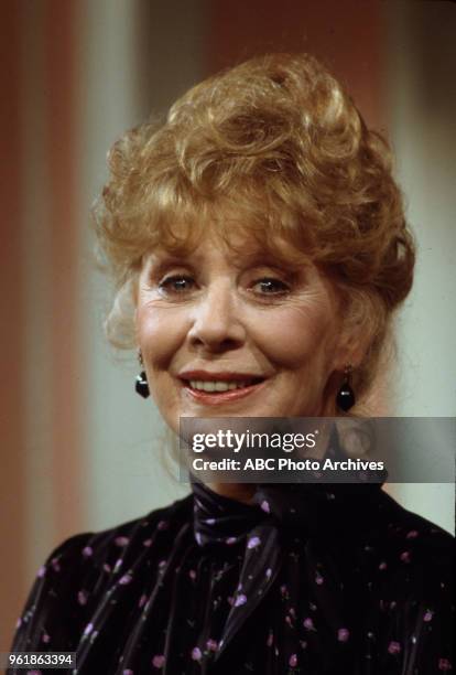 Gwen Verdon appearing on Walt Disney Television via Getty Images's 'All My Children'.