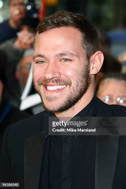 Will Young attends The South Bank Show Awards at The Dorchester on January 26, 2010 in London, England.