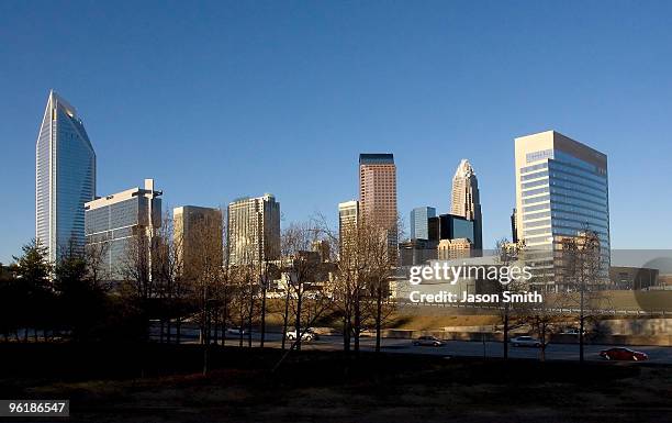 General view of the Nascar Hall of Fame on January 25, 2010 in Charlotte, North Carolina.