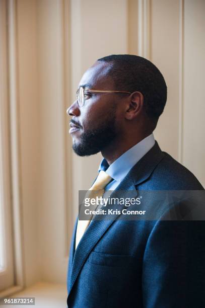 Jameyel Johnson aka J. Dash attends a reception during Save The Music Foundation Day Of Music Education Advocacy in the U.S. Capitol on May 23, 2018...