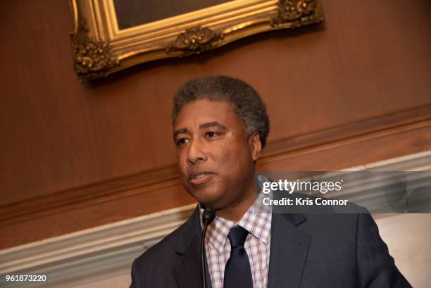 Baseball legend and musician Bernie Williams attends a reception during Save The Music Foundation Day Of Music Education Advocacy in the U.S. Capitol...