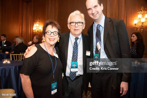 National Association of Music Merchant volunteers attend a reception during Save The Music Foundation Day Of Music Education Advocacy in the U.S....