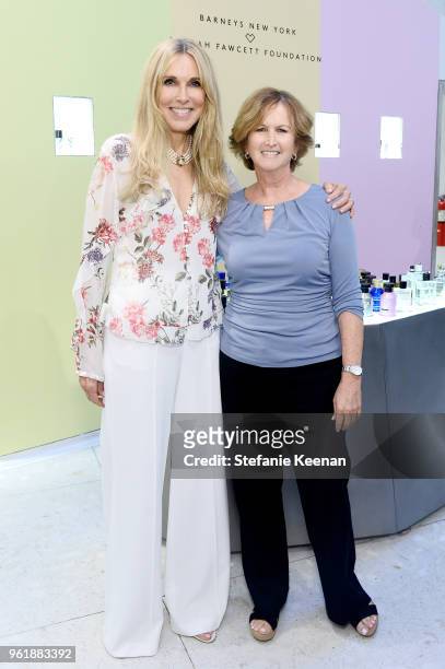 Alana Stewart and Shira Nachshon attend Barneys New York Celebrates the Farrah Fawcett Foundation at Barneys New York Beverly Hills on May 23, 2018...
