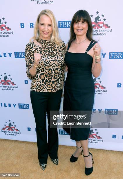 Daisy Lang and Ann Marie Newman attend the Sugar Ray Leonard Foundation 9th Annual "Big Fighters, Big Cause" Charity Boxing Night presented by B....