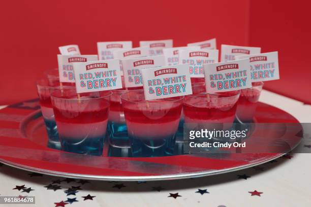 Smirnoff Red, White & Berry embodies the drink of the summer ahead of Memorial Day Weekend with a boat party on May 23, 2018 in New York City.
