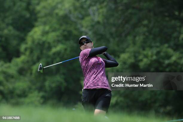 Karrie Webb of Australia during the third and final round of the Kingsmill Championship presented by Geico on the River Course at Kingsmill Resort on...