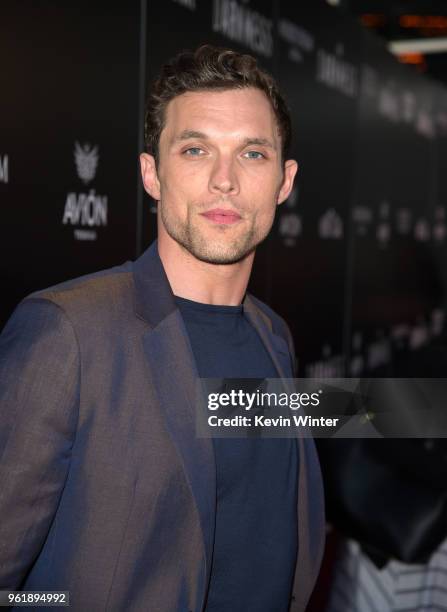 Ed Skrein attends the premiere of Vertical Entertainment's "In Darkness" at ArcLight Hollywood on May 23, 2018 in Hollywood, California.